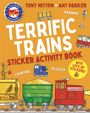 Tony Mitton: Amazing Machines Terrific Trains Sticker Activity Book, Buch
