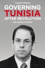 „Governing Tunisia After Revolution: The Untold Story“ von Youssef Chahed. Ein Mann im Anzug schaut ernst.
