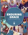 "ENDURING GRACE, A Church Year Journal for Kids, Year B" in der Mitte. Illustration mit biblischen Szenen.