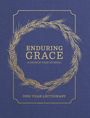 "ENDURING GRACE: A CHURCH YEAR JOURNAL - ONE-YEAR LECTIONARY" in goldener Schrift, umgeben von einem goldenen Ährenkranz.