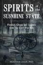 „SPIRITS of the SUNSHINE STATE; Florida's Ghosts and Legends from the Civil War Era; HEATHER LEIGH, PHD.“ Zwei Kanonenräder im Moor.
