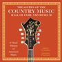 Text: "Treasures of the Country Music Hall of Fame and Museum", "A Visual History of America’s Music", "Edited by Paul Kingsbury", "Foreword by T Bone Burnett". Darstellung einer Gitarren-Kopfplatte zentral.