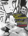 „BECOMING ROY LICHTENSTEIN: THE PATH TO POP“ von Avis Berman. Ein Mann sitzt vor einem Pop-Art-Gemälde.