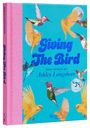 Text: "Giving The Bird", "Bird Stories by Ashley Longshore", "Rizzoli Universe". Viele bunte Vögel auf blauem Hintergrund.
