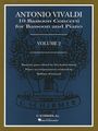 Antonio Vivaldi: Antonio Vivaldi: 10 Bassoon Concerti for Bassoon and Piano, Volume 2, Buch
