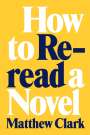Matthew Clark: How to Reread a Novel, Buch