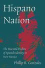 „Hispano Nation: The Rise and Decline of Spanish Identity in New Mexico“ von Phillip B. Gonzales. Abstrakte farbige Illustration.