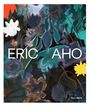 Text: "ERIC AHO". Illustration bunter Blumen und Blätter in kräftigen, dunklen Farbtönen.