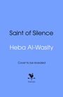 "Saint of Silence" von Heba Al-Wasity, "Cover to be revealed". Logo von bantam: ein Hahn auf einem Pfeil. Hintergrund blau.