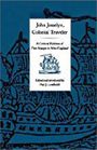 John. Josselyn: John Josselyn, Colonial Traveler, Buch