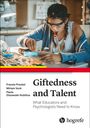 Franzis Preckel: Giftedness and Talent, Buch