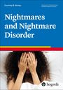 Titel: Nightmares and Nightmare Disorder. Frau mit verdecktem Gesicht unter Decke. Logos von Hogrefe.
