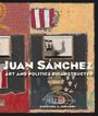 "JUAN SÁNCHEZ: ART AND POLITICS RICANSTRUCTED" von Carolina A. Miranda. Collage mit Flagge und diversen Symbolen.