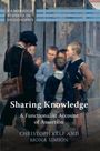Christoph Kelp: Sharing Knowledge, Buch