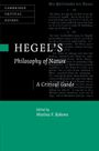 Titel: "HEGEL'S Philosophy of Nature: A Critical Guide". Herausgeber: Marina F. Bykova. Cover in Schwarz-Grün.
