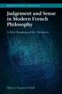 Henry Somers-Hall: Judgement and Sense in Modern French Philosophy, Buch