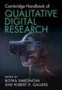 : Cambridge Handbook of Qualitative Digital Research, Buch