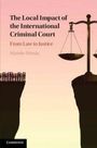 Buchtitel: "The Local Impact of the International Criminal Court: From Law to Justice" von Marieke Wierda. Eine Waage symbolisiert Gerechtigkeit.