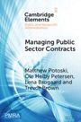 Lena Brogaard: Managing Public Sector Contracts, Buch