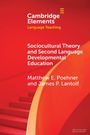 Matthew E. Poehner: Sociocultural Theory and Second Language Developmental Education, Buch