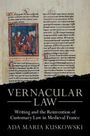 Ada Maria Kuskowski: Vernacular Law, Buch