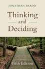 Jonathan Baron: Thinking and Deciding, Buch
