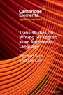 Yachao Sun: Trans-Studies on Writing for English as an Additional Language, Buch