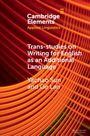 Yachao Sun: Trans-studies on Writing for English as an Additional Language, Buch