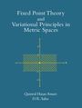 Daya Ram Sahu: Fixed Point Theory and Variational Principles in Metric Spaces, Buch