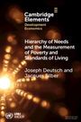 Jacques Silber: Hierarchy of Needs and the Measurement of Poverty and Standards of Living, Buch
