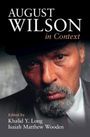 : August Wilson in Context, Buch