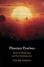 "Planetary Pynchon: History, Modernity, and the Anthropocene" von Tore Rye Andersen. Roter Sonnenuntergang mit Wolken.