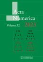 : ACTA Numerica 2023: Volume 32, Buch