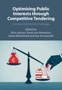 : Optimizing Public Interests through Competitive Tendering, Buch