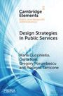 Maria Cucciniello: Design Strategies in Public Services, Buch