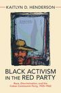 Kaitlyn D. Henderson, "Black Activism in the Red Party", Illustration eines Mannes mit Hut, gedeckte Farben.