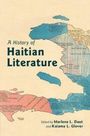 "A History of Haitian Literature" von Marlene L. Daut und Kaiama L. Glover. Illustration einer bunten Haiti-Karte.