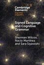 Rocio Martinez: Signed Language and Cognitive Grammar, Buch