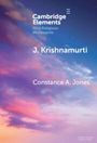 Constance A. Jones: J. Krishnamurti, Buch