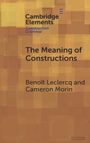 Benoit Leclercq: The Meaning of Constructions, Buch