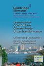 Darshini Mahadevia: Learning from COVID-19 for Climate-Ready Urban Transformation, Buch