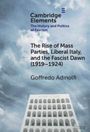 Goffredo Adinolfi: The Rise of Mass Parties, Liberal Italy, and the Fascist Dawn (1919-1924), Buch