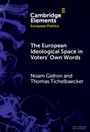 Noam Gidron: The European Ideological Space in Voters' Own Words, Buch