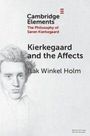 Text: "Cambridge Elements. The Philosophy of Søren Kierkegaard. Kierkegaard and the Affects. Isak Winkel Holm." Links Illustration eines Mannes.