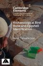"Cambridge Elements: Archaeological Bird Bone and Eggshell Identification" von Ariel Taivalkoski; Person gräbt in Stein.