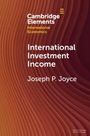 Joseph P. Joyce: International Investment Income, Buch