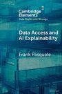 Frank Pasquale: Data Access and AI Explainability, Buch