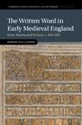 Robert Gallagher: The Written Word in Early Medieval England, Buch