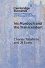 Cambridge Elements: "Iris Murdoch and the Transcendent" von Charles Taliaferro und Jil Evans. Abstraktes blaues Hintergrundmuster.