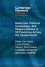 Titel: "News Use, Political Knowledge, and Misperceptions in 18 Countries Across the Global North." Autoren: Peter Van Aelst, Luisa Gehle, Jesper Strömbäck, Christian Schemer, Alon Zoizner. Hintergrund: Blaues Muster.